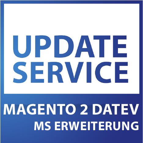 Update-Service zu MAGENTO 2 DATEV Multishop Erweiterung (jährliche Kosten)
