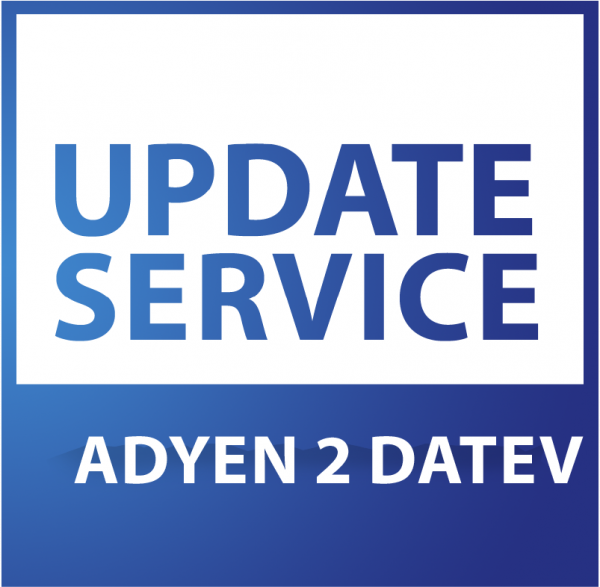 Update-Service zu ADYEN 2 DATEV (jährliche Kosten)