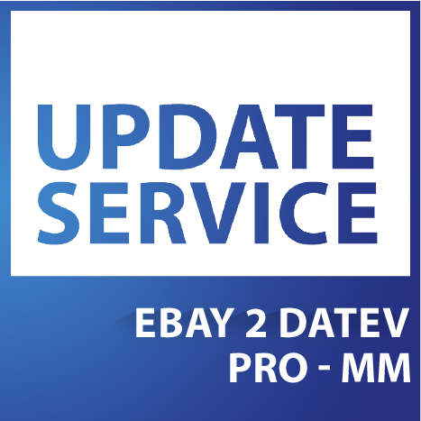 Update-Service zu eBay 2 DATEV Pro Multimandant MM (jährliche Kosten) inkl. eBay Payment