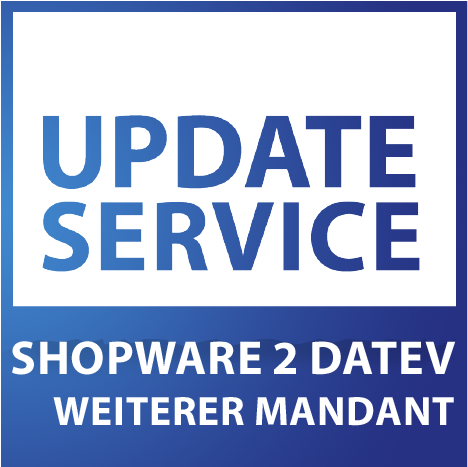 Update-Service zu shopware 2 DATEV MM - weiterer Mandant (jährliche Kosten)