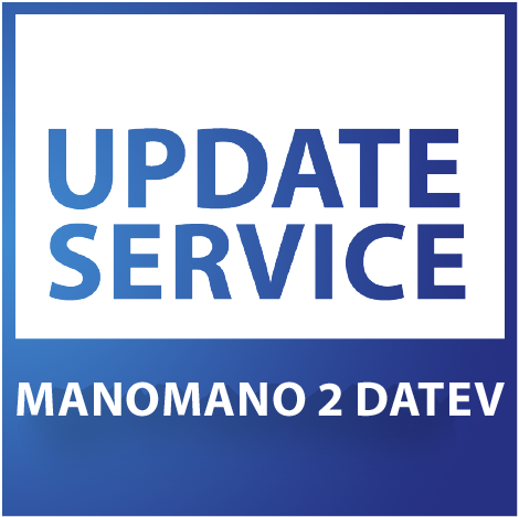 Update-Service zu ManoMano 2 DATEV (jährliche Kosten)