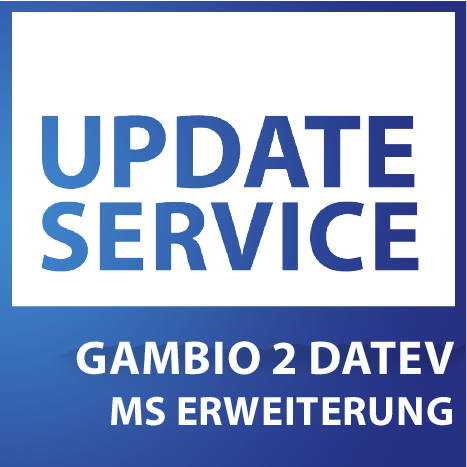 Update-Service zu gambio 2 DATEV MULTISHOP Erweiterung (jährliche Kosten)
