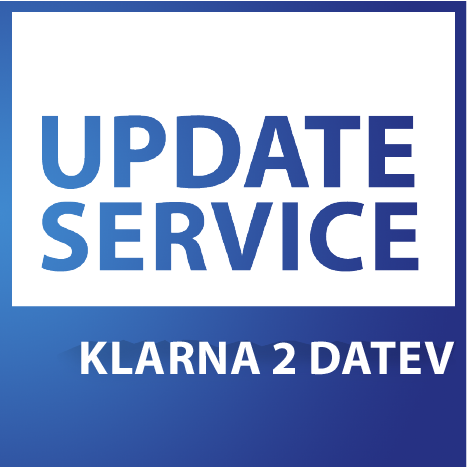 Update-Service zu KLARNA 2 DATEV (jährliche Kosten)