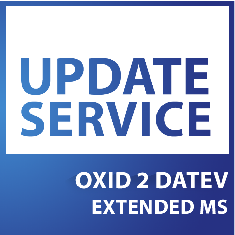 Update-Service zu OXID 2 DATEV EXTENDED MULTISHOP (jährliche Kosten)