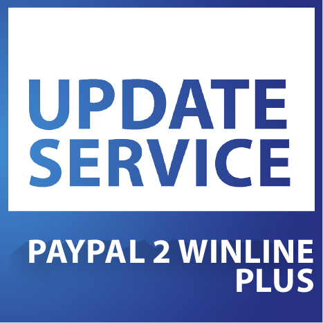 Update-Service zu PAYPAL 2 WINLINE PLUS (jährliche Kosten)