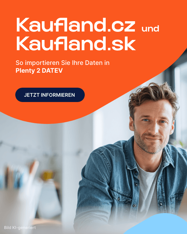 plenty 2 DATEV - Import aus Kaufland.cz und Kaufland.sk