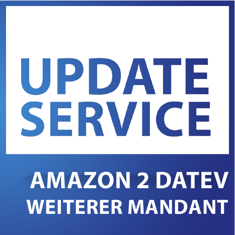 Update-Service zu AMAZON 2 DATEV weiterer Mandant (jährliche Kosten)