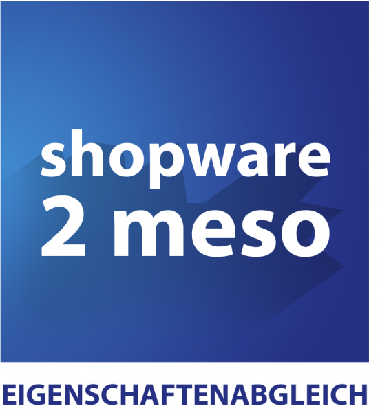 Modul Eigenschaften-Abgleich für Schnittstelle shopware 2 meso