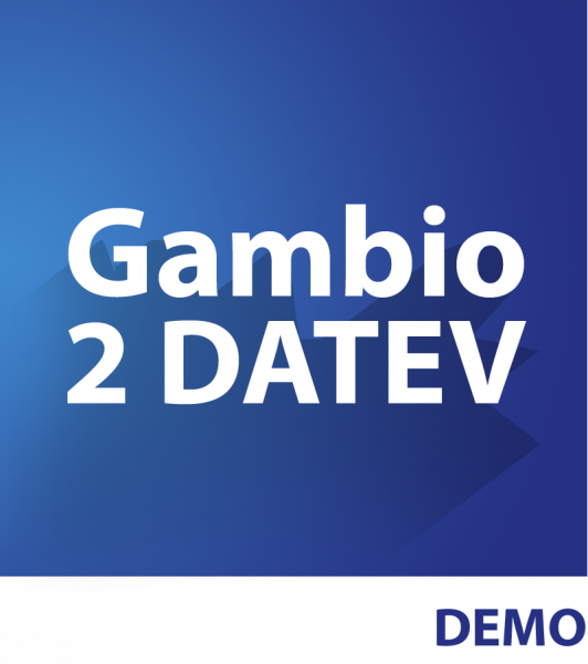 gambio 2 DATEV - DEMO