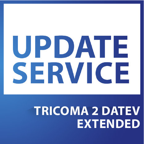 Update-Service zu tricoma 2 DATEV EXTENDED (jährliche Kosten) inkl. eBay Payment