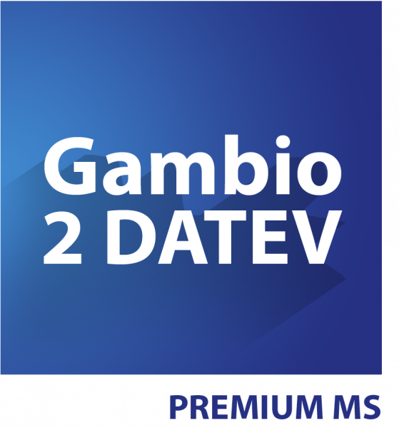 gambio 2 DATEV - PREMIUM Multishop (2 Shops)