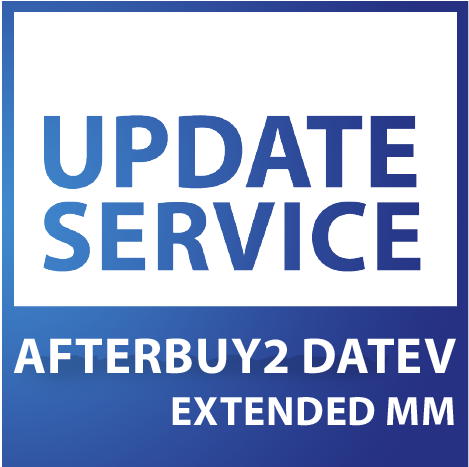 Update-Service zu Afterbuy 2 DATEV EXTENDED MM (jährliche Kosten) inkl. eBay PAYMENT