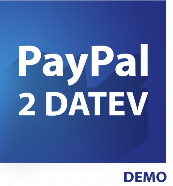 PAYPAL 2 DATEV - DEMO