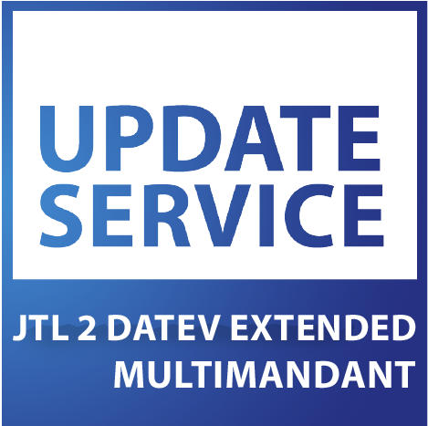 Update-Service zu JTL 2 DATEV EXTENDED MM (jährliche Kosten) inkl. eBay Payment