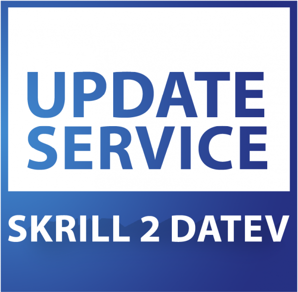 Update-Service zu Skrill 2 DATEV (jährliche Kosten)