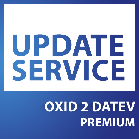 Update-Service zu OXID 2 DATEV PREMIUM (jährliche Kosten)