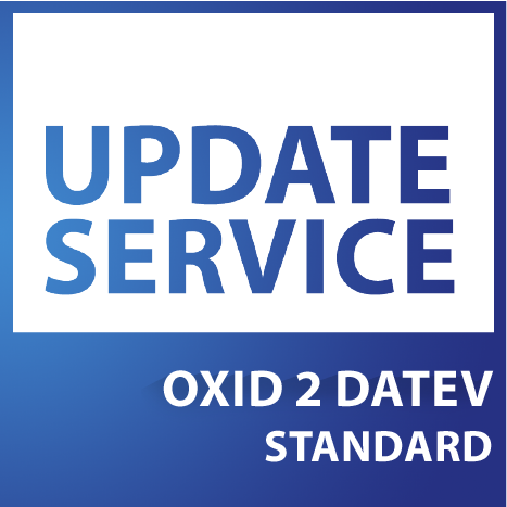 Update-Service zu OXID 2 DATEV STANDARD (jährliche Kosten)