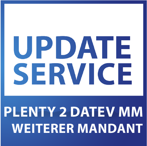 Update-Service zu PLENTY 2 DATEV MM weiterer Mandant (jährliche Kosten)