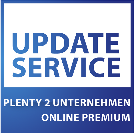 Update-Service zu plenty 2 Unternehmen online - PREMIUM (jährliche Kosten)