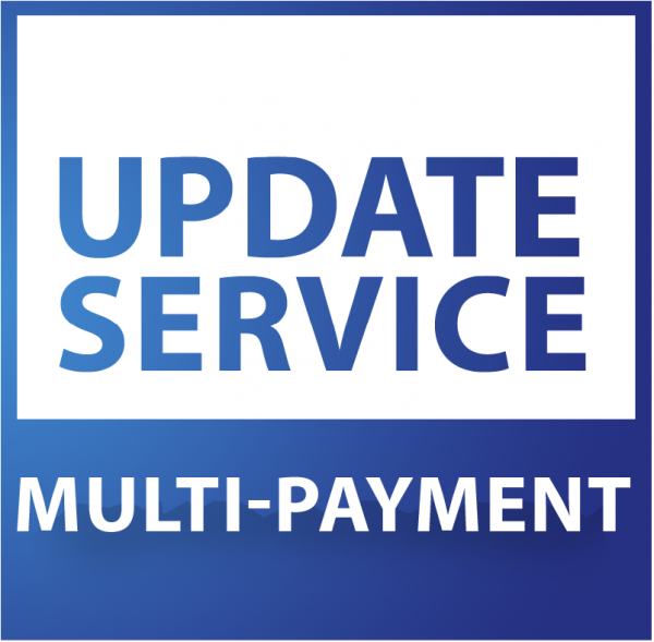 Update-Service zu Add-on Multi-Payment (jährliche Kosten)