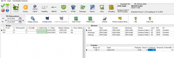 JTL2DATEV_Belegexport