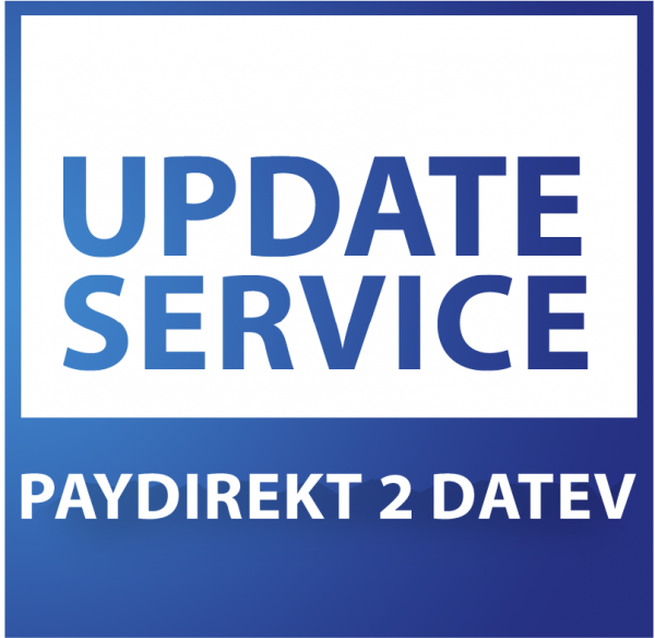 Update-Service zu paydirekt 2 DATEV (jährliche Kosten)