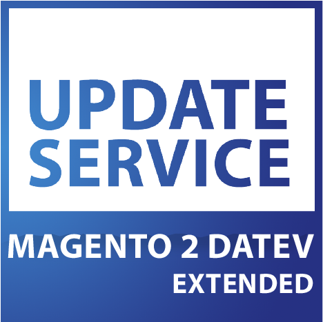 Update-Service zu MAGENTO 2 DATEV EXTENDED (jährliche Kosten) inkl. eBay Payment