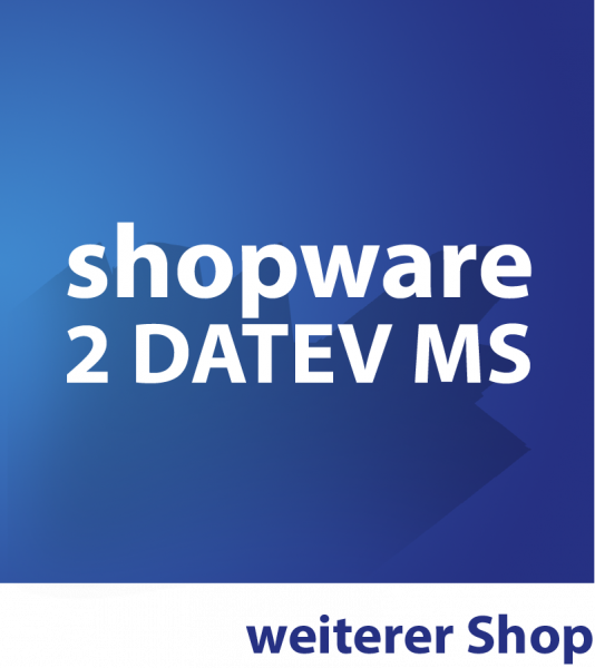 shopware 2 DATEV (MM) - weiterer Shop