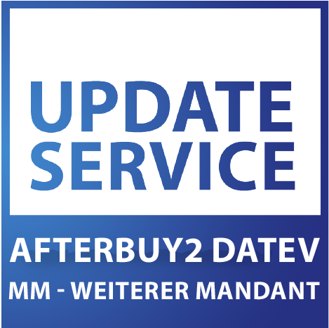 Update-Service zu Afterbuy 2 DATEV MM weiterer Mandant (jährliche Kosten)