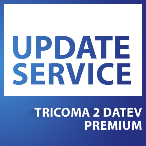 Update-Service zu tricoma 2 DATEV PREMIUM (jährliche Kosten)