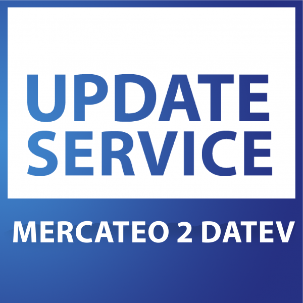 Update-Service zu mercateo 2 DATEV (jährliche Kosten)
