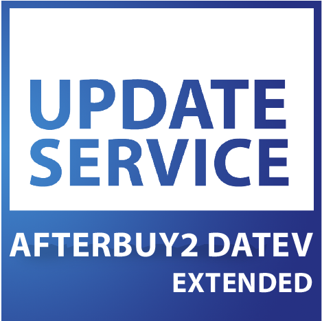 Update-Service zu Afterbuy 2 DATEV Extended (jährliche Kosten) inkl. eBay Payment