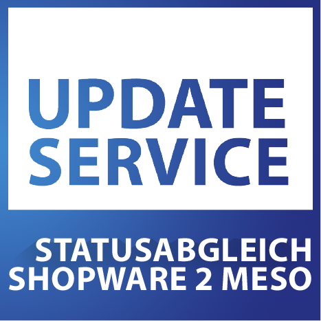 Software Update Service Modul Statusabgleich shopware 2 meso (monatlich)