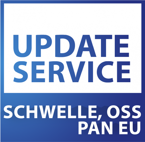 Update-Service zu Add-on Schwelle, OSS | PAN EU | Erlöskonto (jährliche Kosten)