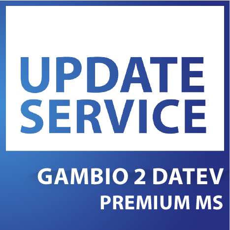 Update-Service zu gambio 2 DATEV PREMIUM Multishop (2) (jährliche Kosten)