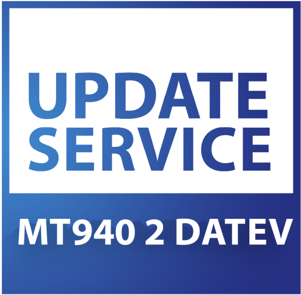 Update-Service zu MT940 2 DATEV für VARIO Schnittstellen (jährliche Kosten)