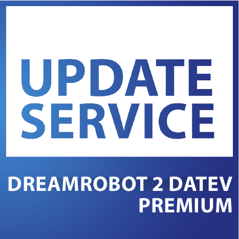Update-Service zu DreamRobot 2 DATEV PREMIUM (jährliche Kosten)